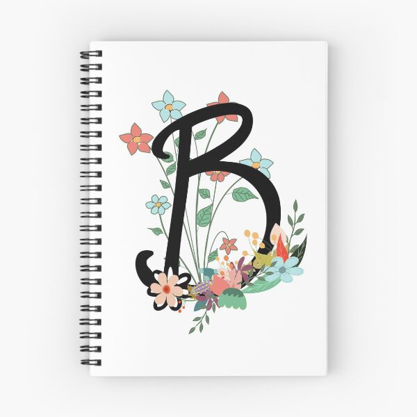 Artikelvorschau, B-Monogramm-Buchstabe-Blumen entworfen und verkauft von Sid3walkArt2.