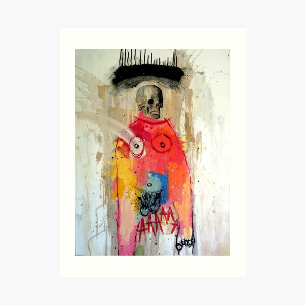 EL DESEO DE PERDER LA MEMORIA (THE DESIRE TO LOSE MEMORY) Art Print