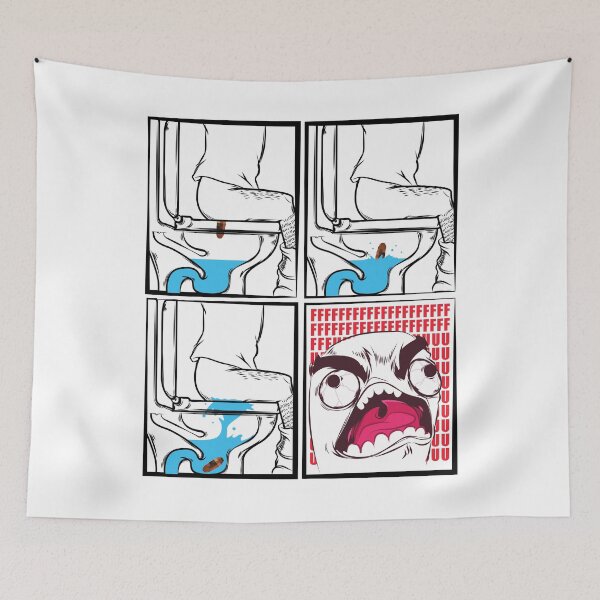 Item preview, Meme Poop Hitting Butt Tshirt designed and sold by alexngn.