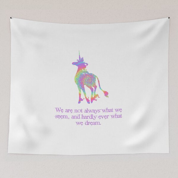 Item preview, Rainbow Unicorn with quote designed and sold by bektrent.