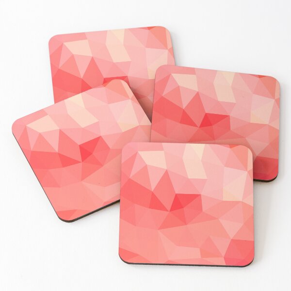 Item preview, Tomato Red Low Poly Design designed and sold by ColorObsession.