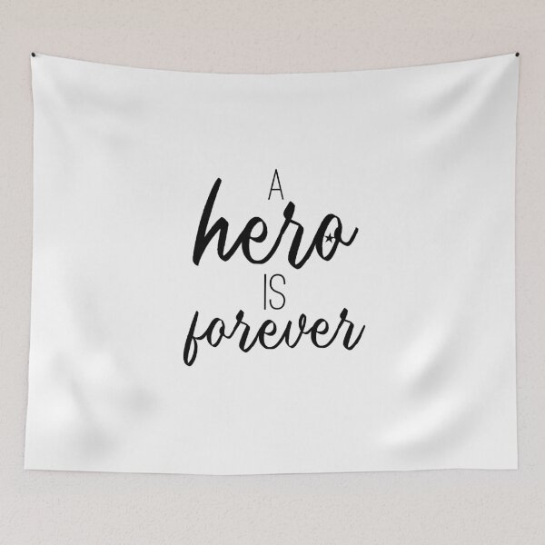 Item preview, HTTYD-Inspired "A Hero is Forever" designed and sold by mulberrydragon.