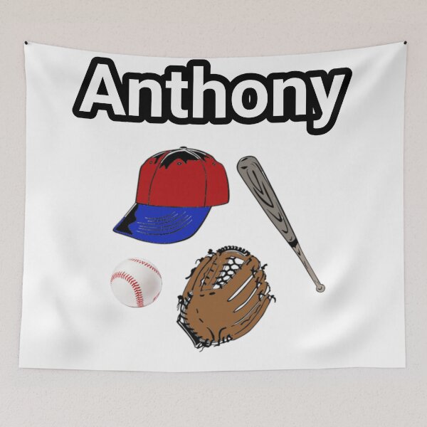 Item preview, Anthony loves baseball  designed and sold by Attiva.
