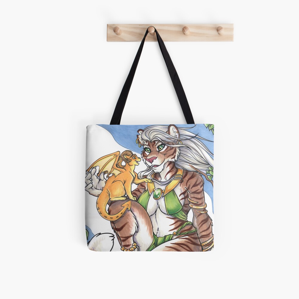 Item preview, All Over Print Tote Bag designed and sold by cybercat.