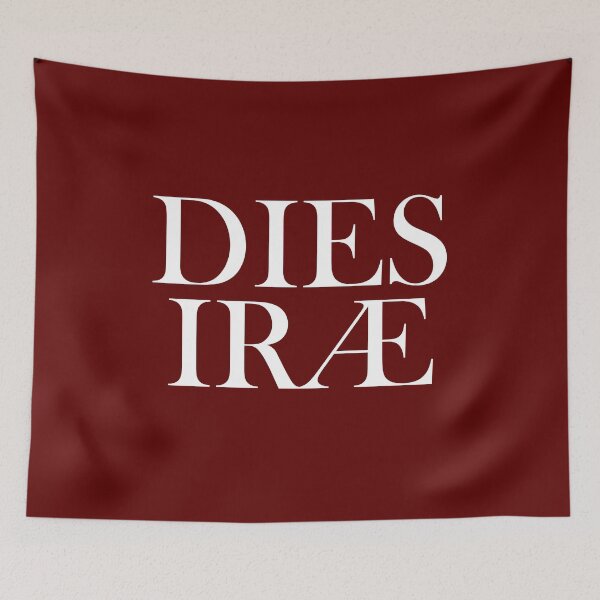 Item preview, Dies Irae - White Lettering designed and sold by Dator.
