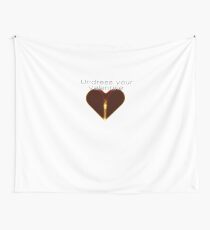 Undress your Valentine Wandbehang