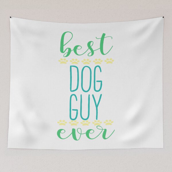 Item preview, Best dog guy ever dog love designed and sold by NixBob.