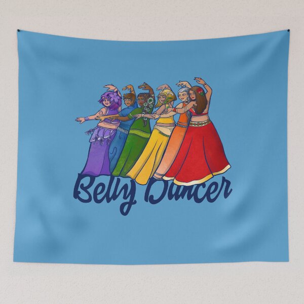 Item preview, Rainbow Belly Dancer   designed and sold by FrictionMaxxing.