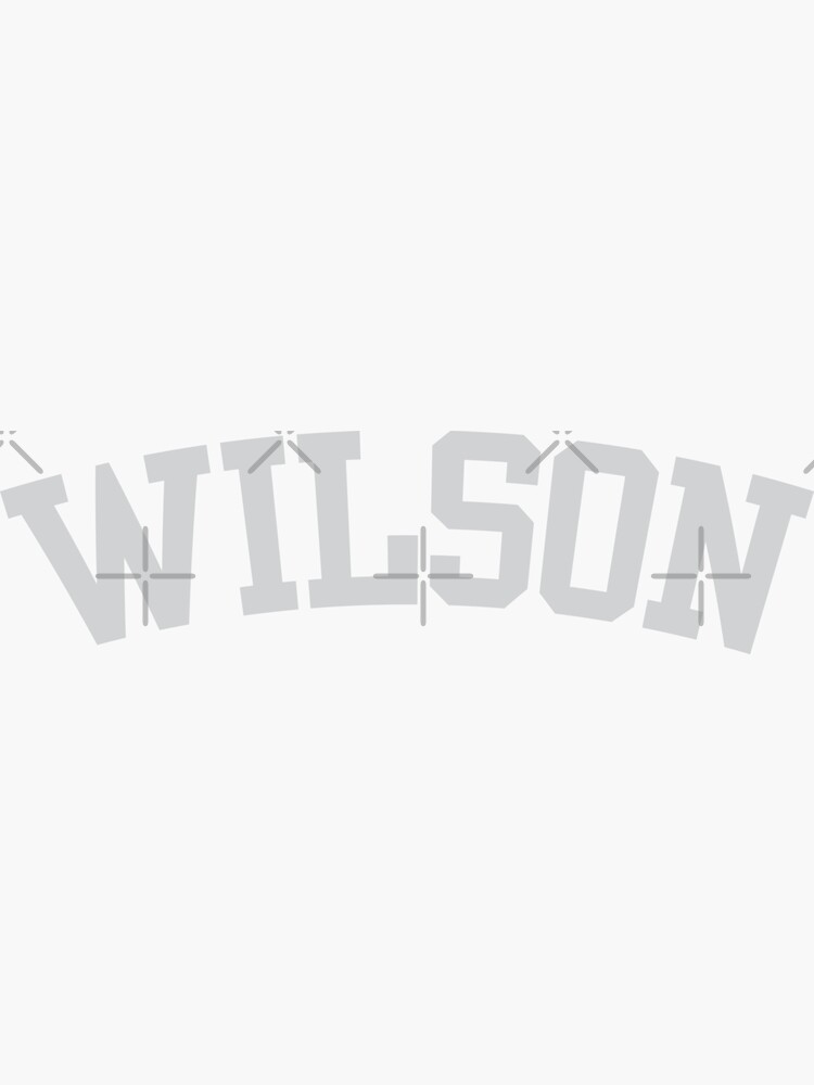 "Old School Woodrow Wilson High School, Youngstown, Ohio" Sticker for