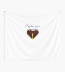 Undress your Valentine Wandbehang