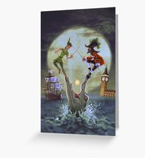 Peter Pan Greeting Card