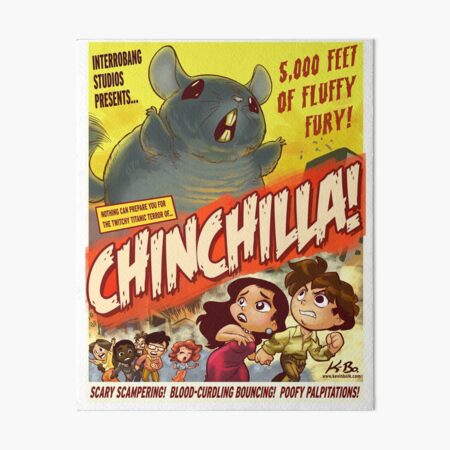 CHINCHILLA! Art Board Print