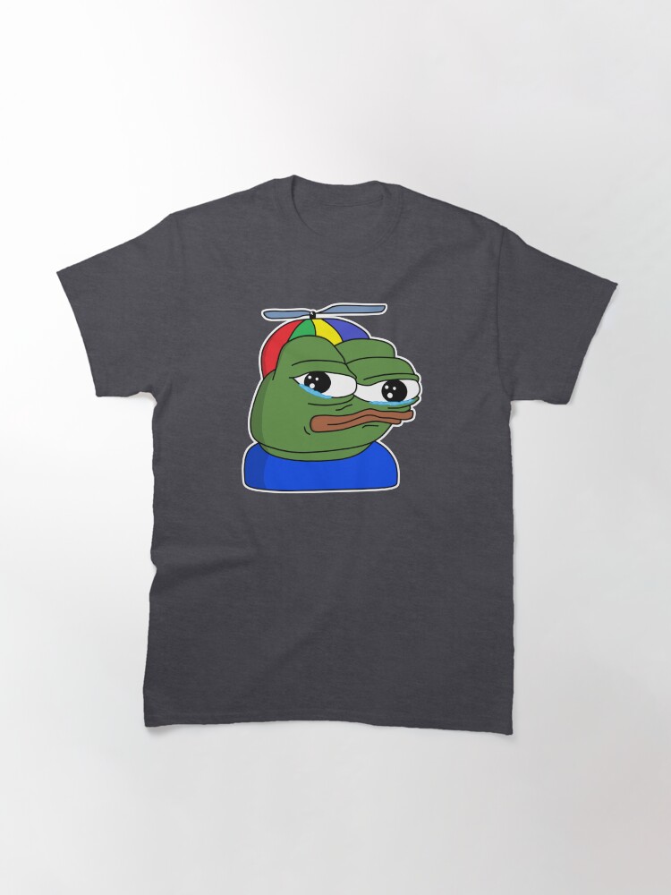 "Propeller Pepe White Outline" Tshirt by mullelito Redbubble