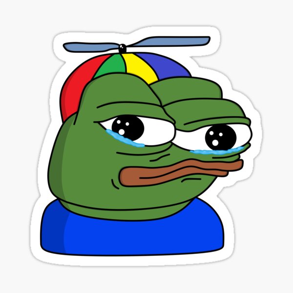Item preview, Propeller Pepe - White Outline designed and sold by mullelito.