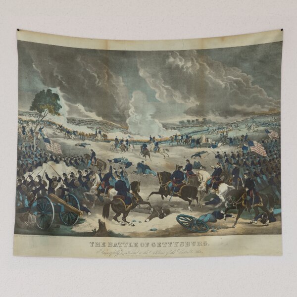 Item preview, Civil War The Battle of Gettysburg by Thomas Kelly (1867) designed and sold by allhistory.