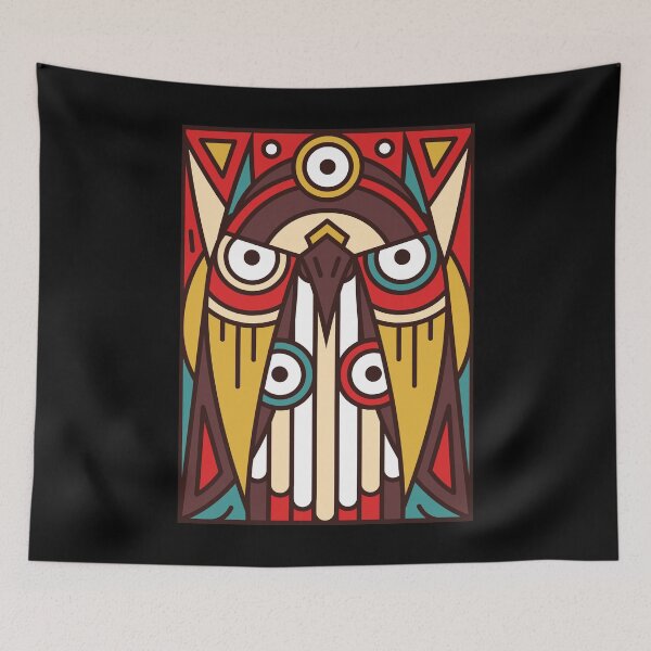 Item preview, Totemonster - Falcon - Animal Monster Native Americans Totem designed and sold by yuvalezov.