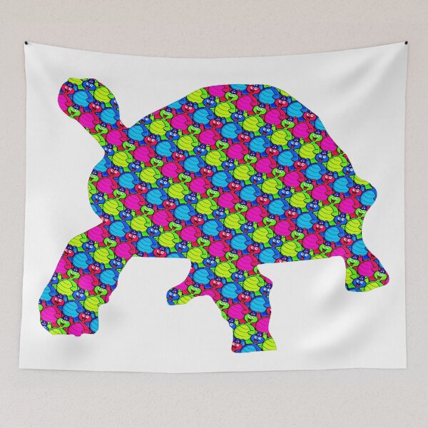 Item preview, Lots of Little Giant Tortoises on a Giant Tortoise designed and sold by weavernap.