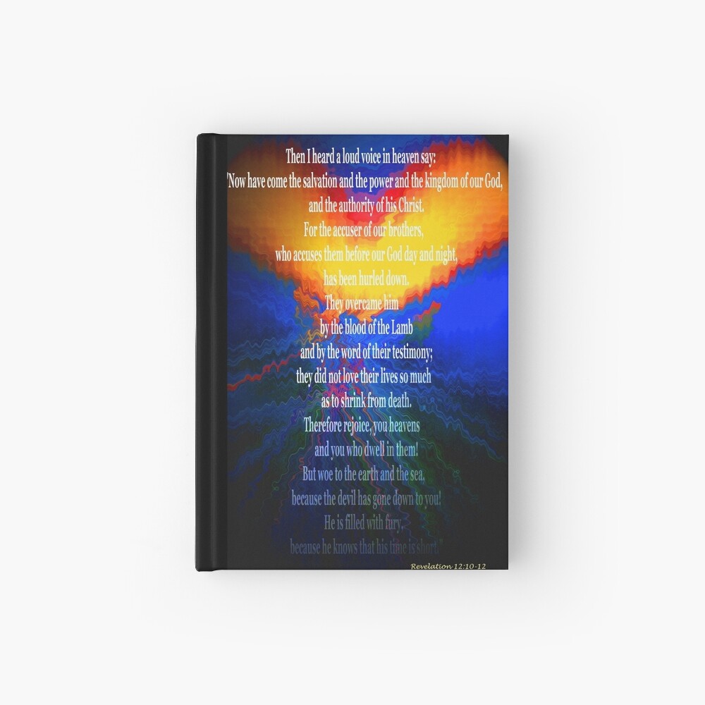 Revelation 12:10 And I heard a loud voice in heaven saying: Now have come  the salvation and the power and the kingdom of our God, and the authority  of His Christ. For