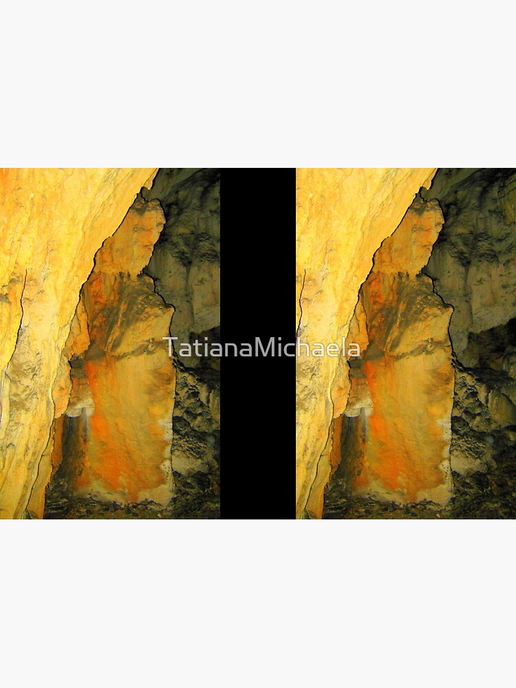 Thumbnail 3 of 3, Journal, LONELY LADY IN THE CAVE designed and sold by TatianaMichaela.