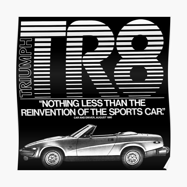 TRIUMPH TR8 Póster