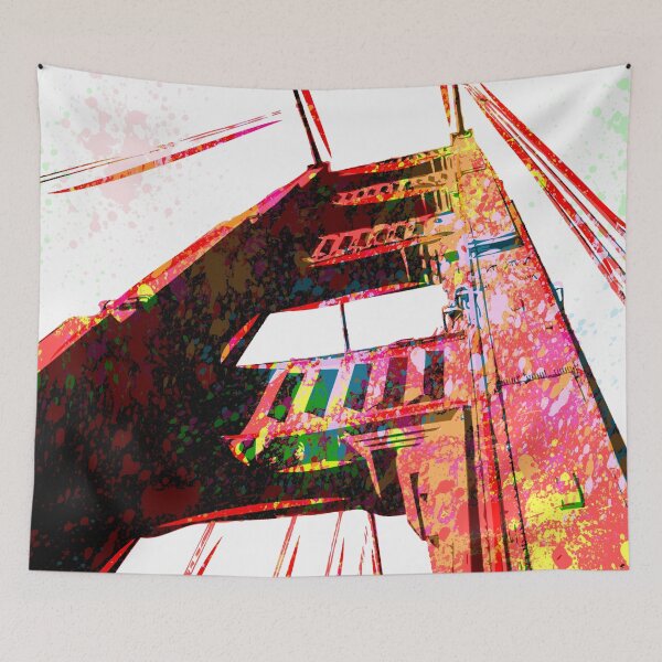Item preview, Golden Gate Bridge - San Francisco - Pop Art designed and sold by williamcuccio.