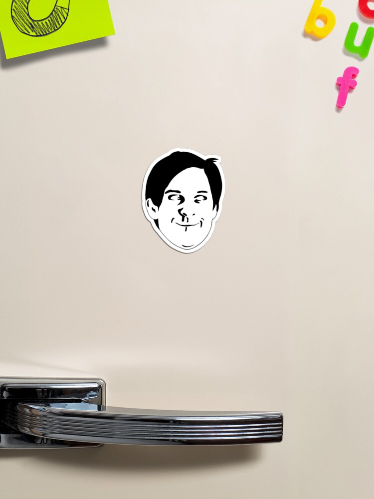  Tobey Maguire Face Meme Sticker Decal Bumper Sticker 5 :  Automotive