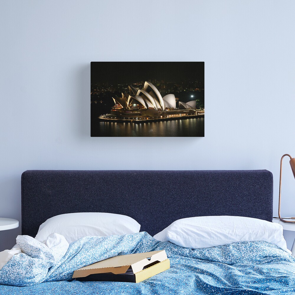 Opera House at Night, Sydney, Australia Canvas Print