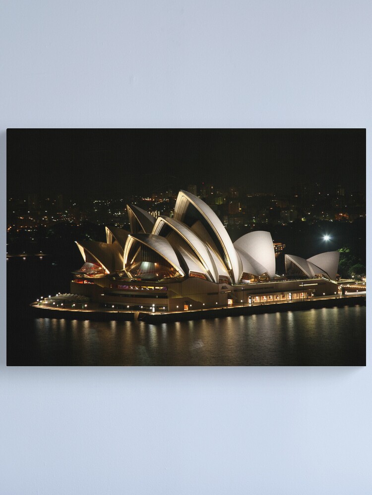 Alternate view of Opera House at Night, Sydney, Australia Canvas Print