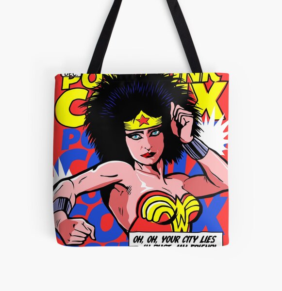 Post-Punk Super Friends - Wonder All Over Print Tote Bag
