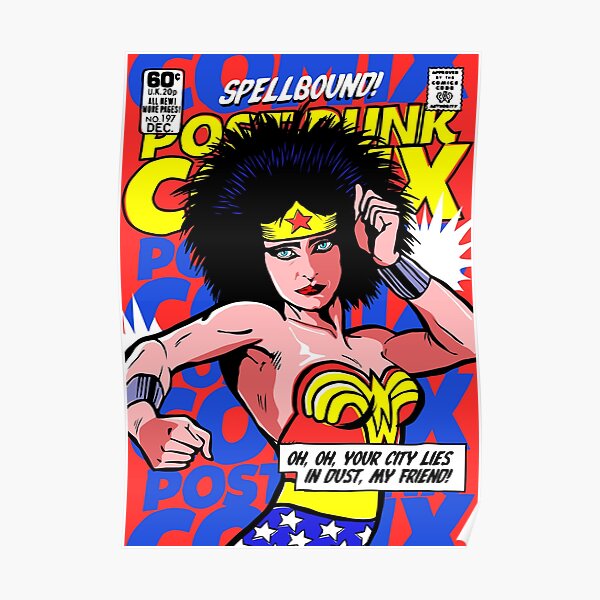 Post-Punk Super Friends - Wonder Poster