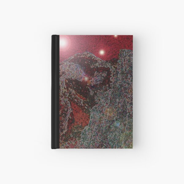 RED FANTASY Hardcover Journal