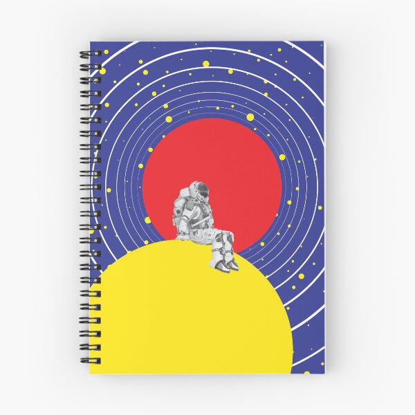 Item preview, Lone Astronaut on an Atomic Mission - Blue designed and sold by CreativeRirah.