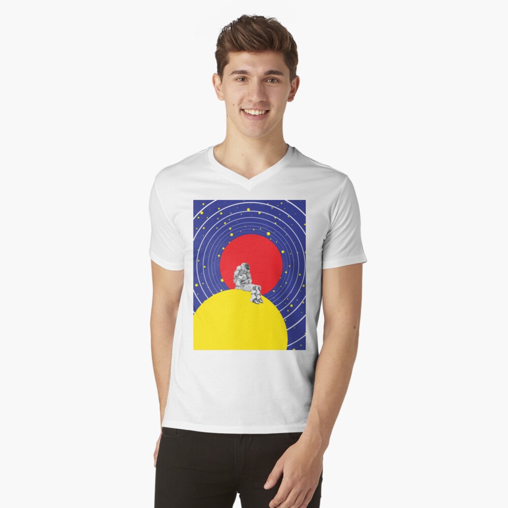 Item preview, V-Neck T-Shirt designed and sold by CreativeRirah.