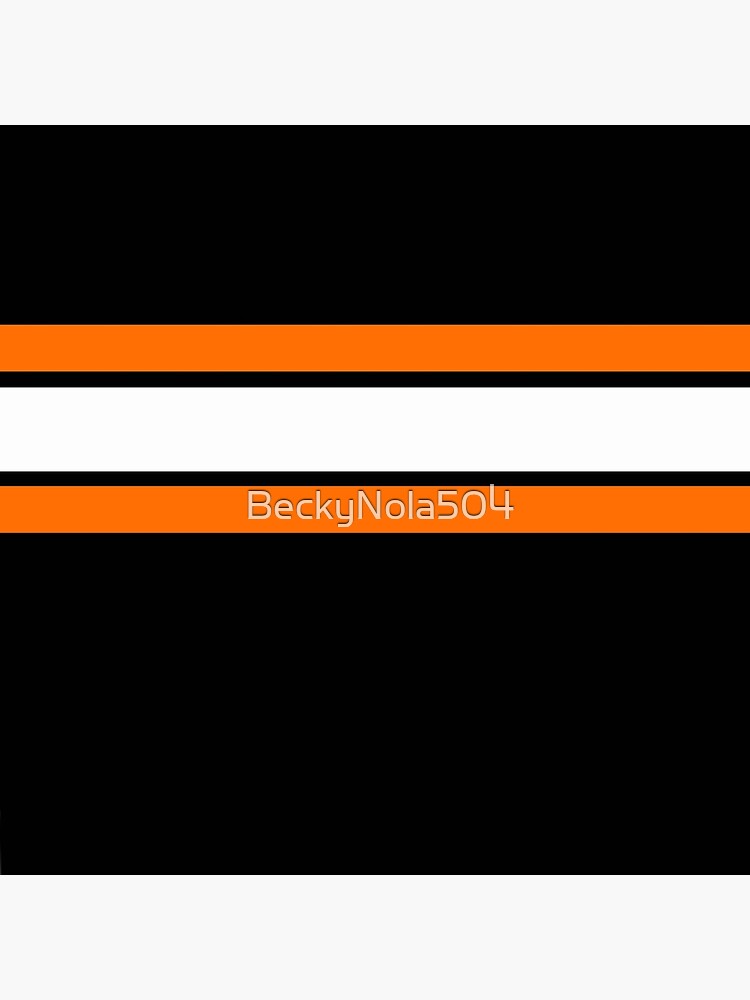 Team Colors 2....Orange, white and black by BeckyNola504