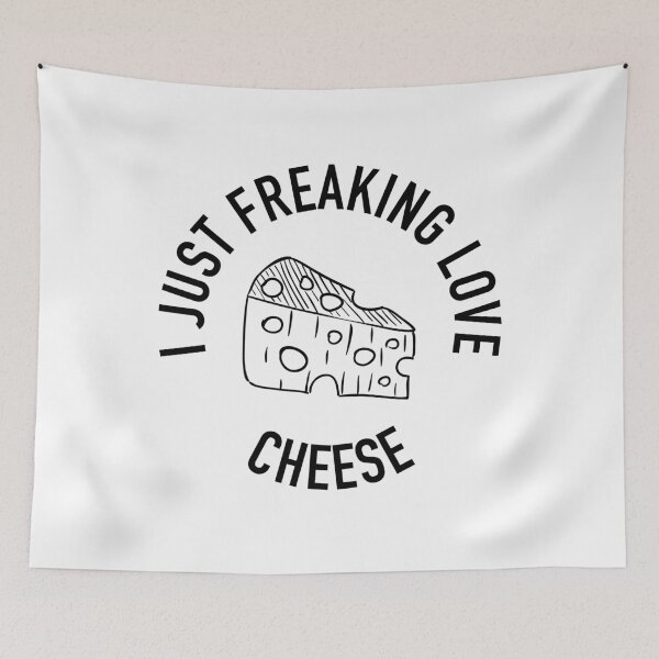 Item preview, I Just Freaking Love Cheese Love Food Gift For Foodies designed and sold by frankiewillie.