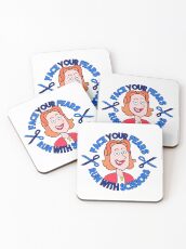 Face your fears - Crazy ex-girlfriend Coasters