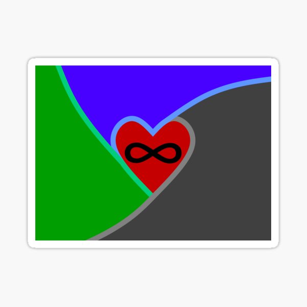 Polyamorous Flag Sticker
