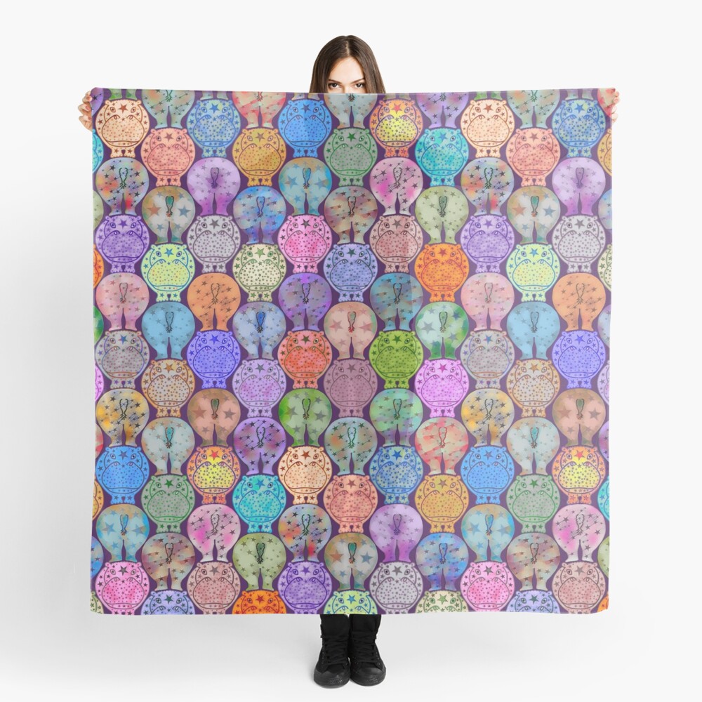 Starry Hippos Scarf