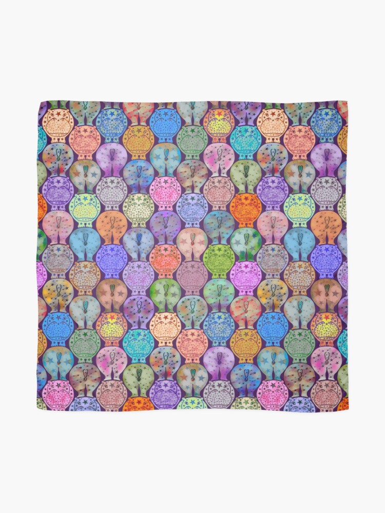 Alternate view of Starry Hippos Scarf