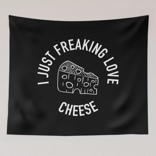 Item preview, I Just Freaking Love Cheese Love Food Gift For Foodies designed and sold by frankiewillie.