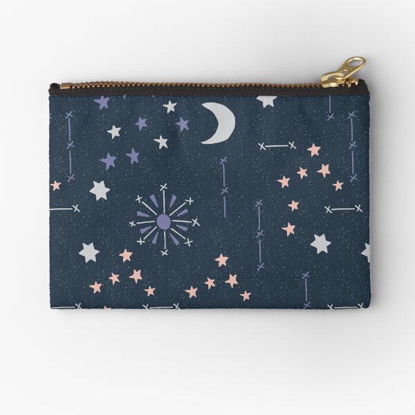 Celestial Stars and Stripes Zipper Pouch