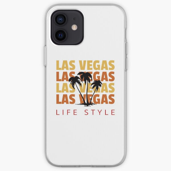 Las Vegas Life Style Palm Tree Vacation Destination iPhone Soft Case