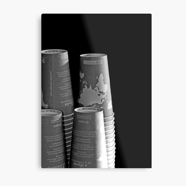 Stacked Metal Print