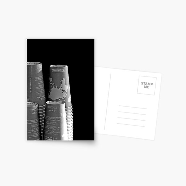 Stacked Postcard