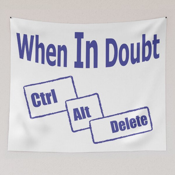 Item preview, Ctrl Alt Delete designed and sold by GamingGeckoGal.