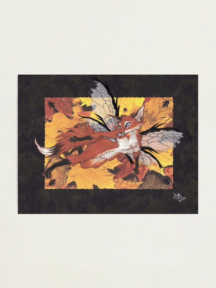 Alternate view of Fox Fae Photographic Print