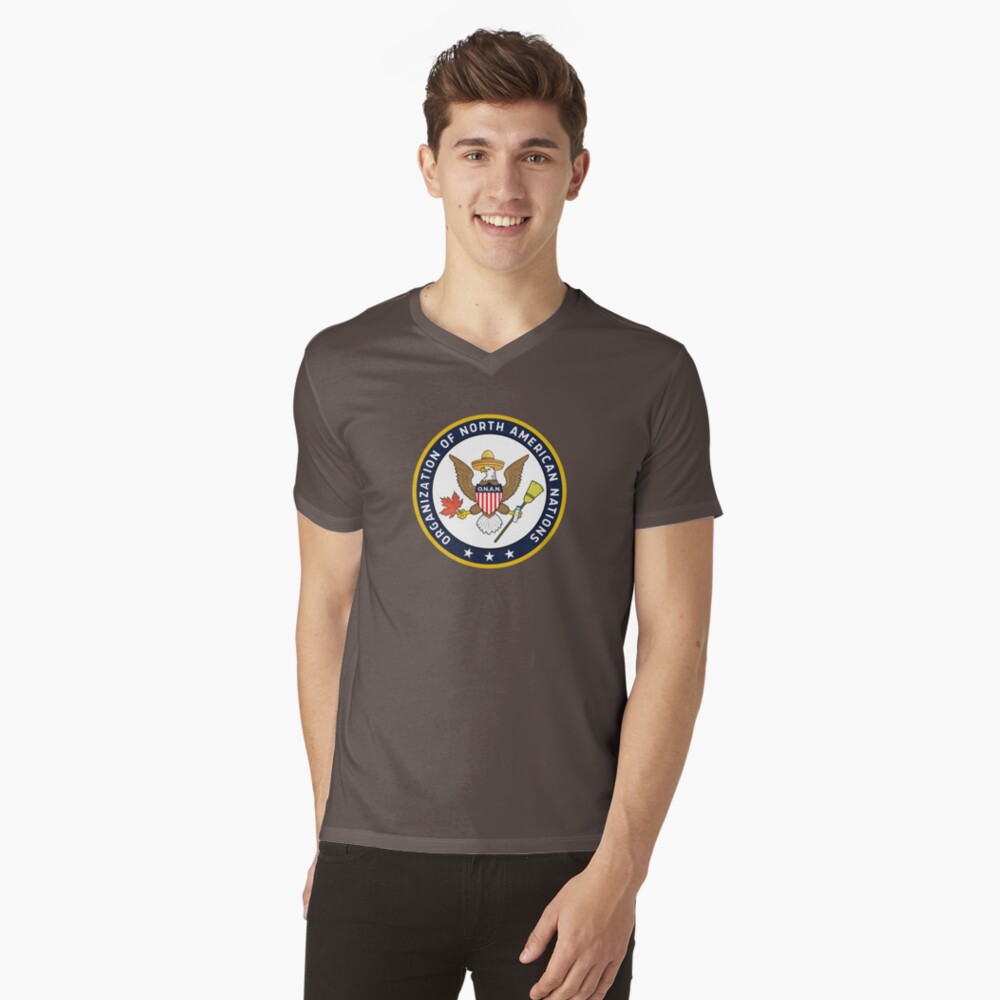 Item preview, V-Neck T-Shirt designed and sold by cwayers.