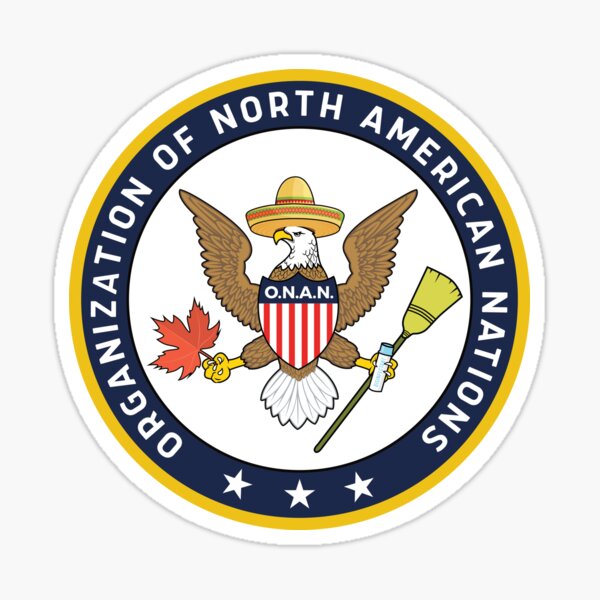 The Great Seal of O.N.A.N. Sticker