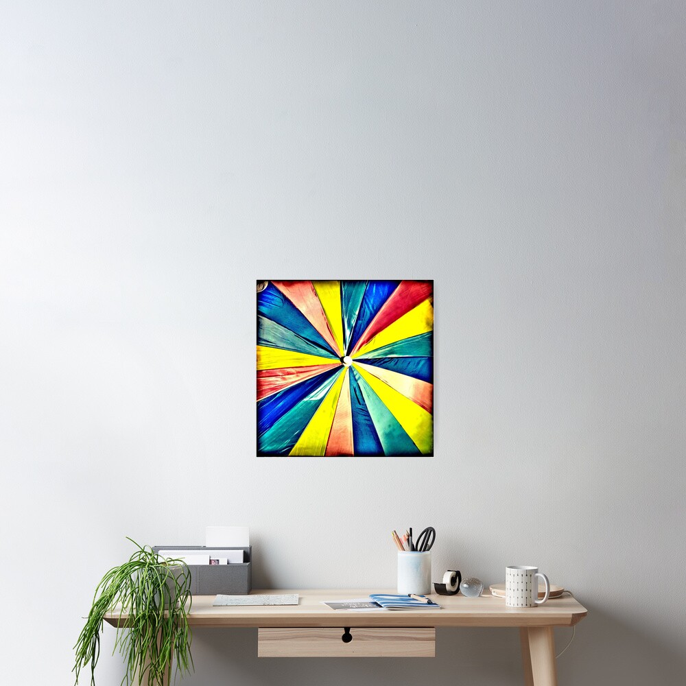 Under My Umbrella - Bright Art Photography Poster
