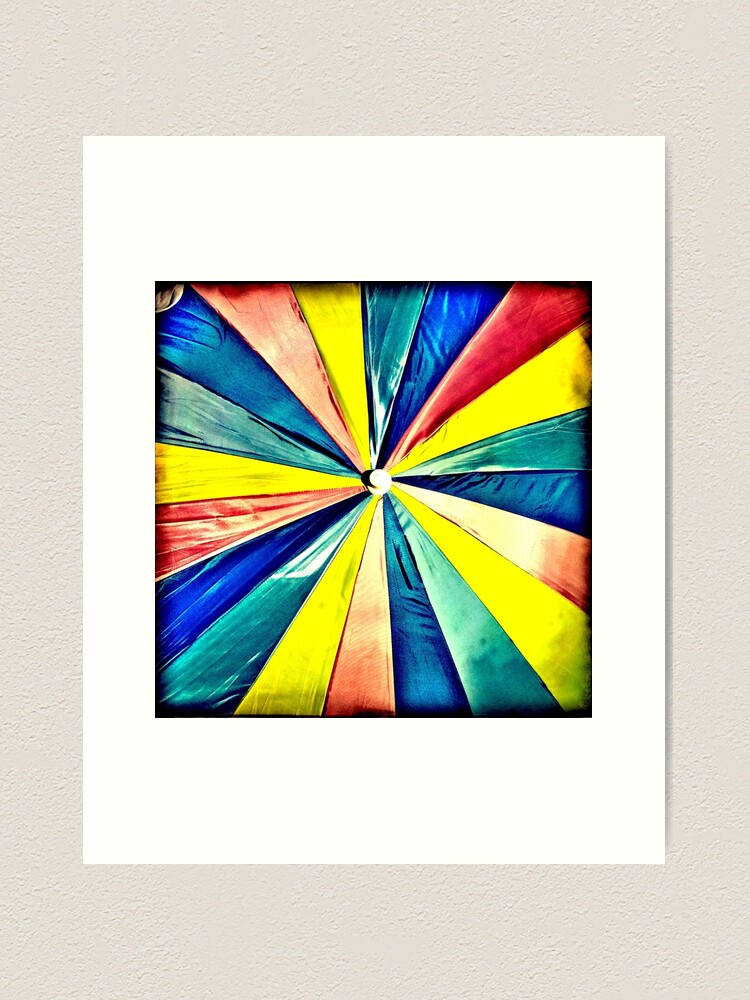 Alternate view of Under My Umbrella - Bright Art Photography Art Print